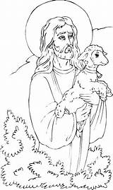 Coloring Lamb Christ Pages God Sheet Drawing Colouring Drawings Sheets Kids Easter Christmas Sunday School Choose Board sketch template