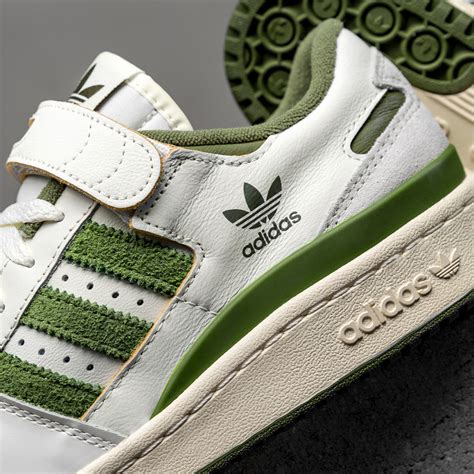 adidas forum   footwear white crew green wild pine asphaltgold