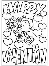 Valentijn Kleurplaten Kleurplaat Valentijnsdag Printen Disegni Valentinesday Kiezen sketch template