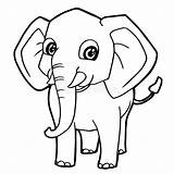 Elefante St3 Similares sketch template