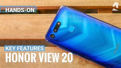 honor view  key features  unboxing youtube