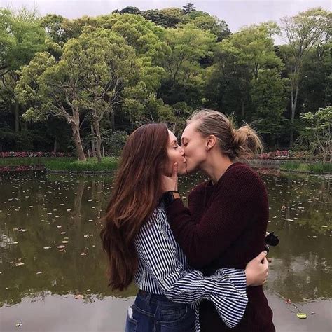 pin by sarah jlk on lesbian kiss cute lesbian couples