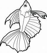 Fish Coloring Pages Fishing Realistic Printable Ocean Goldfish Bass Drawing Color Real Smallmouth Ice Pole Kids Getcolorings Getdrawings Scales Print sketch template