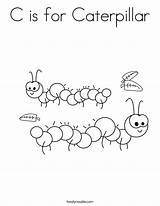 Caterpillar Coloring Worksheet Critters Preschool Activities Kindergarten Print Worksheets Tracing Kids Twistynoodle Lesson Trace Noodle Science Outline Learning Built California sketch template