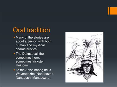 native american oral tradition powerpoint