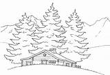 Paesaggi Montagna Bello Alpini sketch template