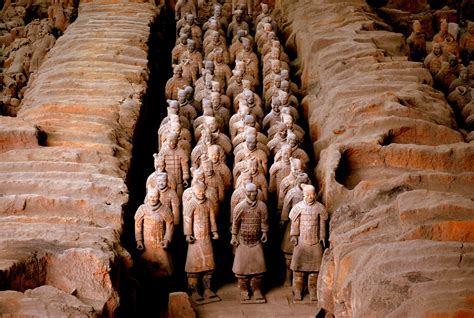 terracotta warriors  stock photo public domain pictures