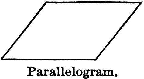 parallelogram clipart