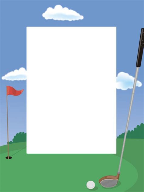 golf clipart border   clipart images  cliparts pub