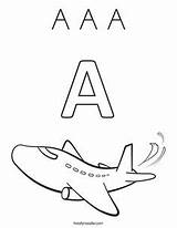 Coloring Letter Pages Airplane Letters Learning Preschool Noodle Big Printable Twisty Worksheets Kids Color Writing Alphabet Printables Twistynoodle sketch template