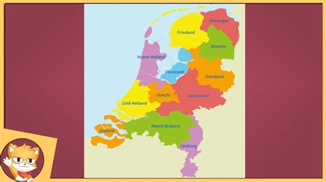 hoedoeje wat zijn de provincies en hoofdsteden van nederland youtube