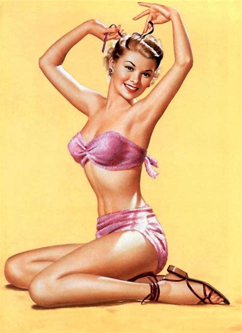 1950s and 60s pinups good girl art vintage pins pin up pictures