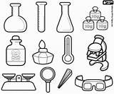 Science Laboratory Coloring Equipment Lab Party Para Oncoloring Chemical Pages Experiments Mad Dibujo Clipart Realise Necessary Tools Imagen Decorations Probeta sketch template