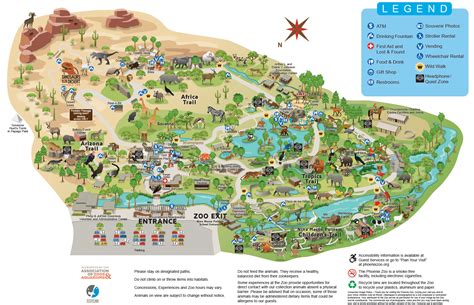 zoo map layout