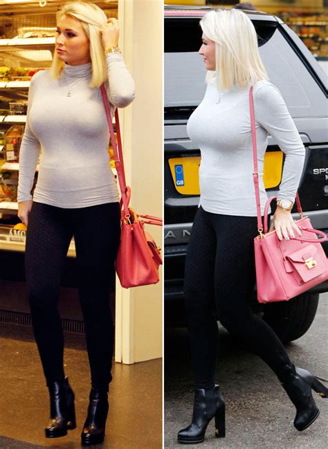 Billie Faiers Debuts Pregnancy Bump In Clingy Top On Day Out With Greg
