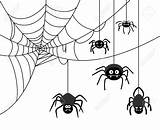 Aranha Teia Cobweb Spinnennetz Spinne Spiders Ragnatele Thief Malen Cobwebs sketch template