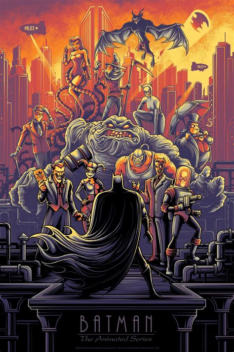 Batman Animated Poster