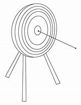 Archery Coloring Pages sketch template