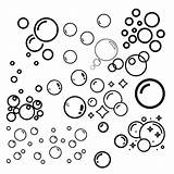 Bubbles Blowing sketch template