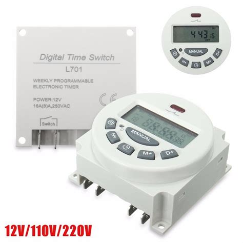 electric timer switch days programmable lcd display wow store