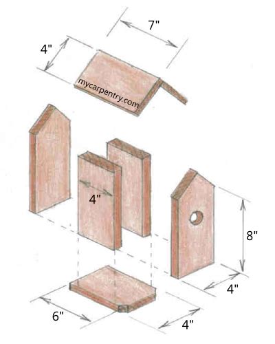 wood  wooden bird houses plans  plans