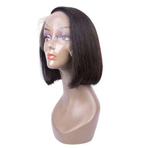 best selling cheap short styled pre plucked hd swiss glueless side part