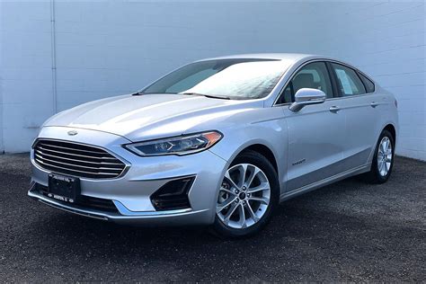 pre owned  ford fusion hybrid sel fwd  sedan  morton  mike murphy ford