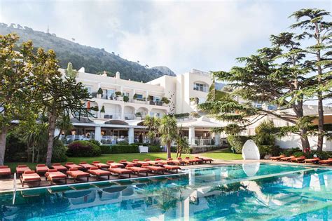 capri palace hotel de luxe  etoiles avec spa  restaurant anacapri