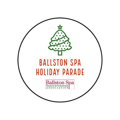 ballston spa holiday parade  tree lighting ballston spa business