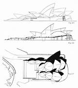 Utzon Jorn Draw Getdrawings Architecture Jørn Opéra sketch template
