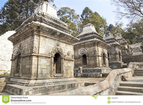 Pashupatinath Temple Kathmandu Nepal Stock Image Image