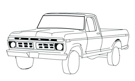 print  amazing coloring page chevy pick  truck