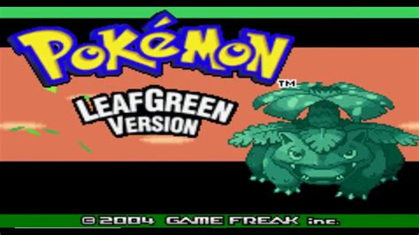 Pokemon Leaf Green Version Youtube