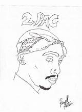 Tupac Shakur Drawing Drawings Coloring Deviantart Pages Sketch Template Getdrawings sketch template