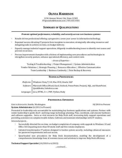 professional resume sample monstercom