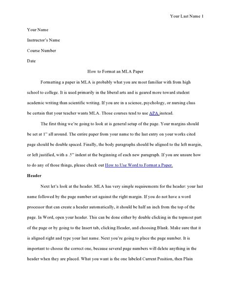 college essay format templates examples templatearchive