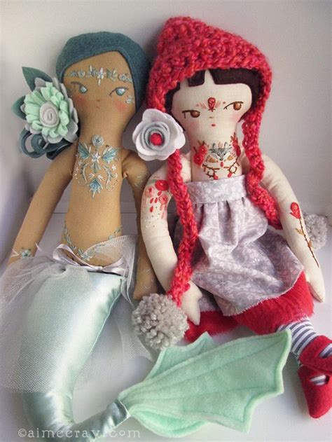 girls   dear dolls handmade fabric dolls sewing hacks