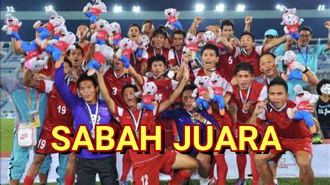 Sukma Sabah 3 0 Perak Sabah Juara Bola Sepak 2012 Youtube