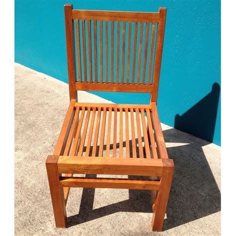 outdoor furniture solid teak wood large chair reduced