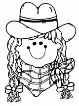 Cowgirl Coloring Pages Getcolorings sketch template