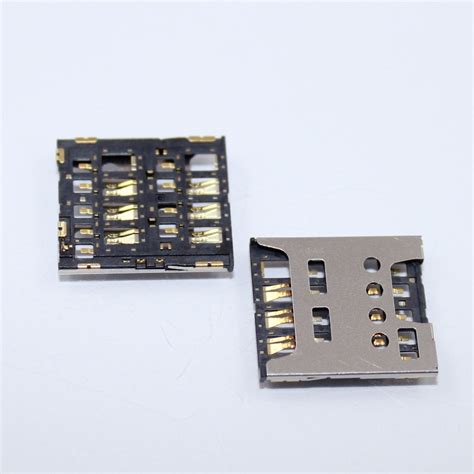 6 Pin Micro Sim Card Holder And Sd Card Connector At Rs 35 Piece Sim