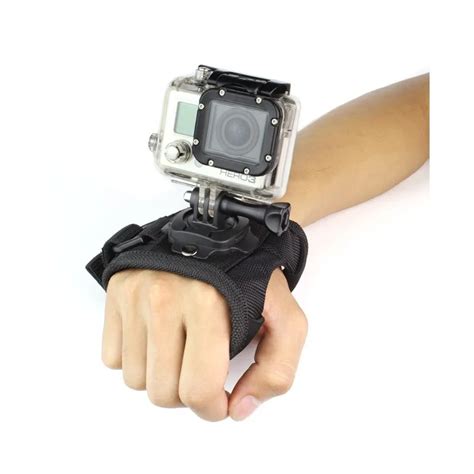 gopro accessories  degree rotation glove style wrist hand band mount strap  gopro hero
