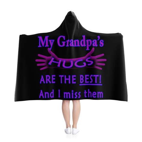 my grandpa s hugs are the best and i miss them black etsy