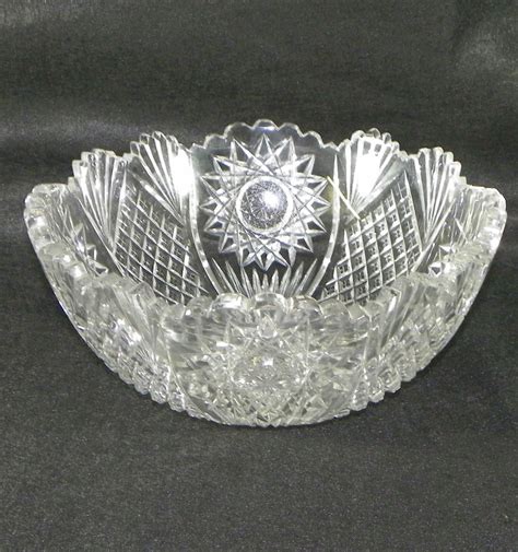 Bargain John S Antiques Blog Archive Large Antique Cut Glass Bowl