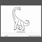 Dinosaurs Lessonpix sketch template