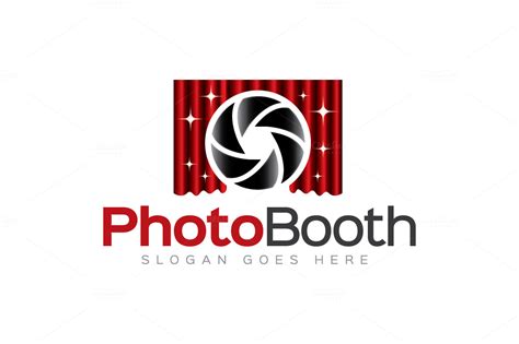 photo booth logo logo templates  creative market