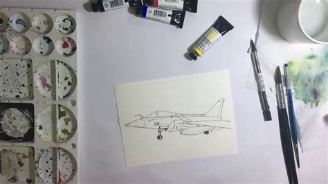 menggambar pesawat jet gambar lucu