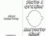 Fathers Printable Card Father Color Coloring Cards Print Make Easy Pdf Coloringhome Dads sketch template