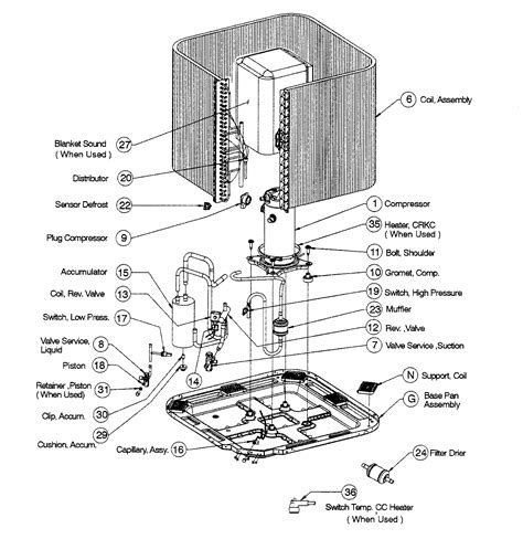 heat pump  heat pump parts
