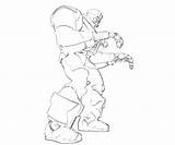 Sentinel Capcom Marvel Vs Abilities Coloring sketch template